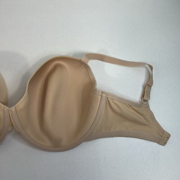 Panache 38G Porcelain Plunge Bra Seamless T-shirt Underwire Lightly Lined 3371 - Picture 9 of 16